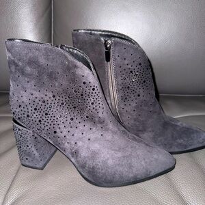 Brand new navy booties